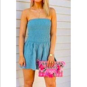Sea foam boutique romper